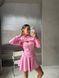 Костюм трійка шорти DUSHA MOD Рожевий S 016_pink_S фото
