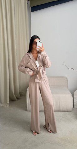 Костюм на гудзиках DUSHA MOD Бежевый S 012_beige_S фото