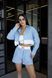 Костюм клетка DUSHA MOD Голубой S 027_blue_S фото 1